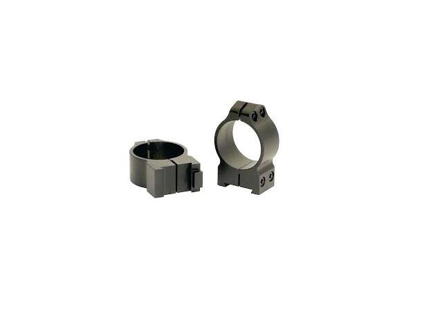 Warne Maxima CZ Fast 19mm 30mm Sort/Matt Warne Fast Ringmontasje for CZ 19mm